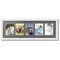 ArtToFrames Collage Photo Picture Frame with 5 - 5x7 inch Openings, Framed in White with Over 62 Mat Color Options and Plexi Glass (CSM-3966-152)